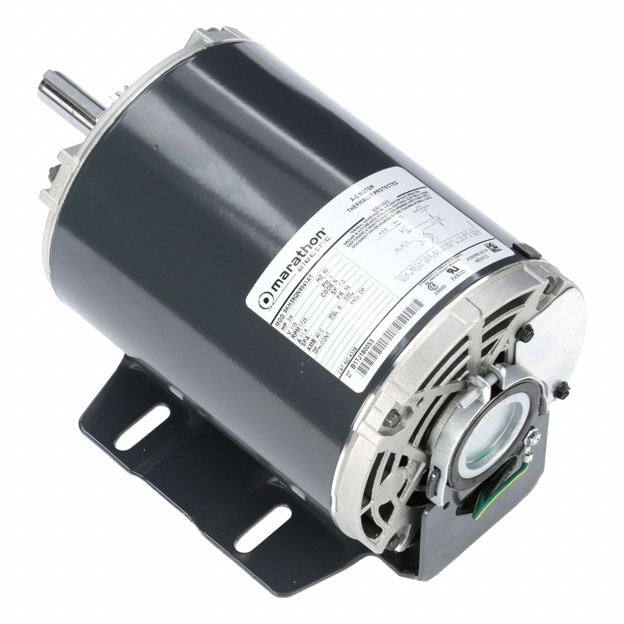 MARATHON MOTORS 5KH39QN9541T Direct Drive Blower Motor 115V