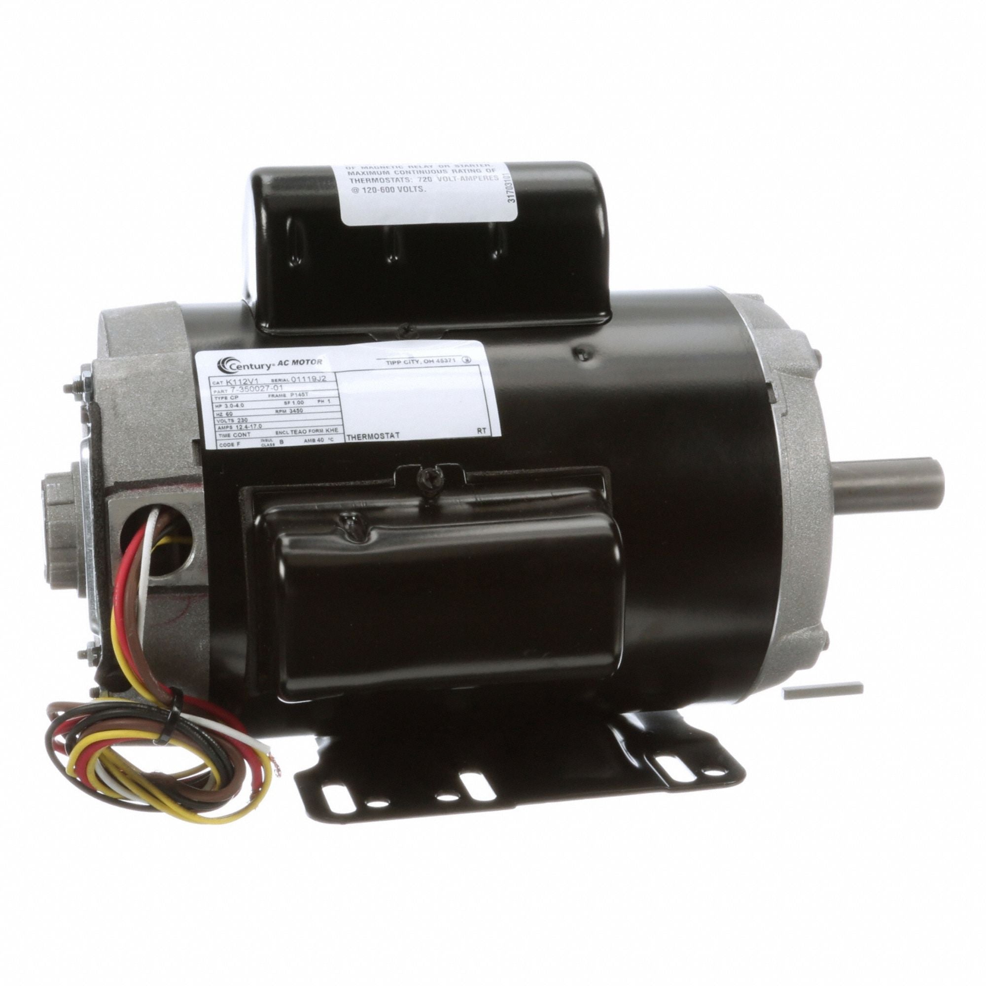 CENTURY K112V1 Farm Duty Motor Farm Duty 230V AC