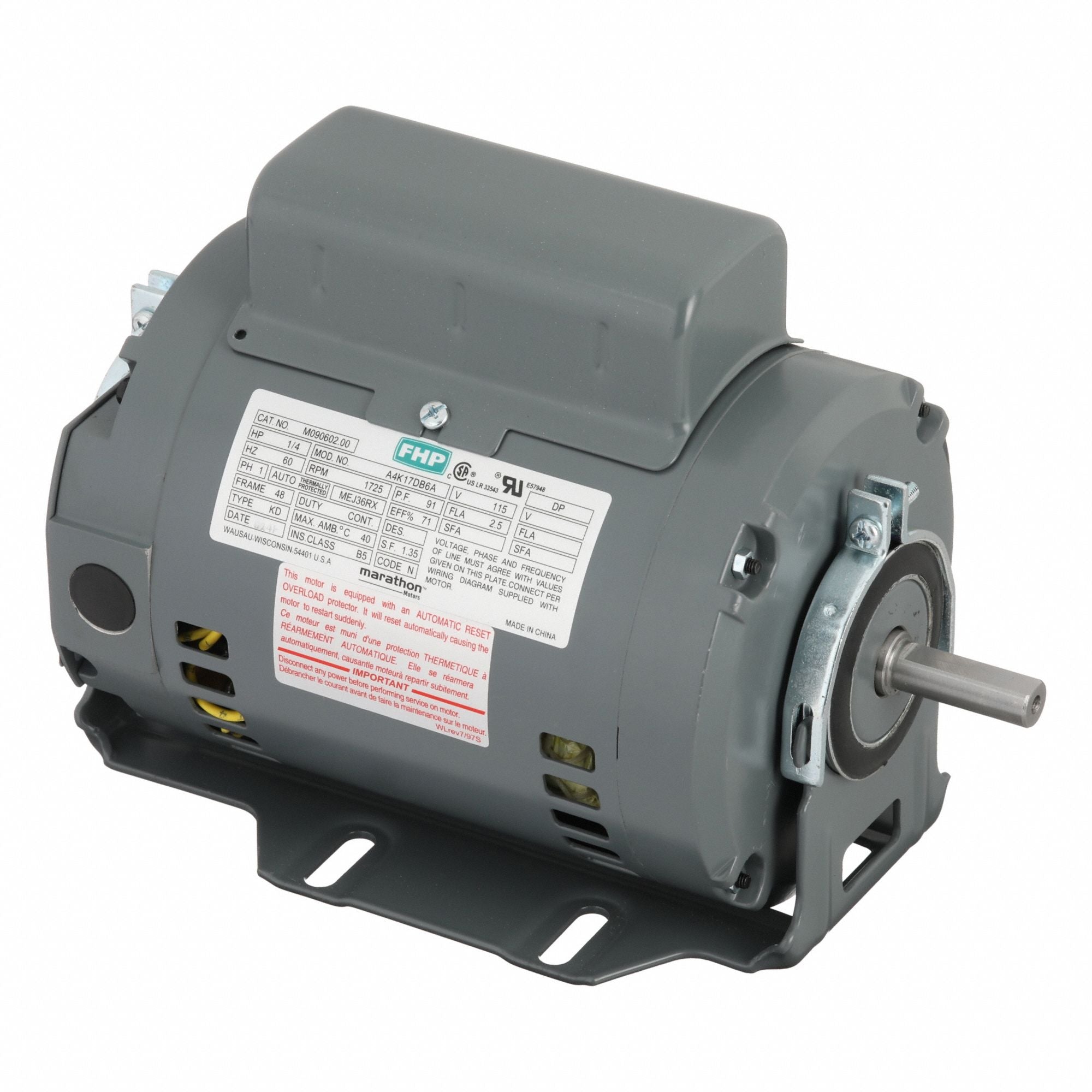 LESSON M09060200 Direct Drive Blower Motor 115V