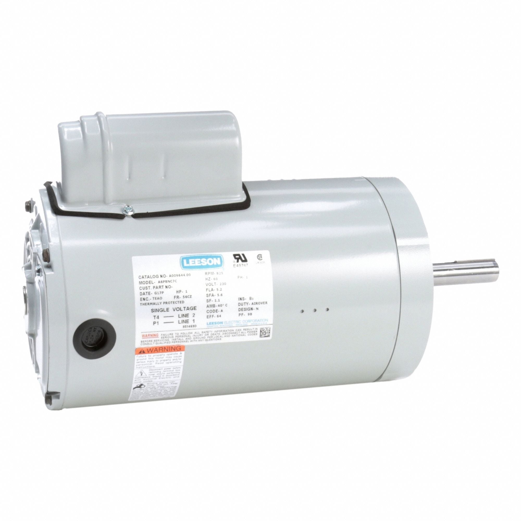 LESSON A00964400 Farm Duty Motor Farm Duty 230V AC