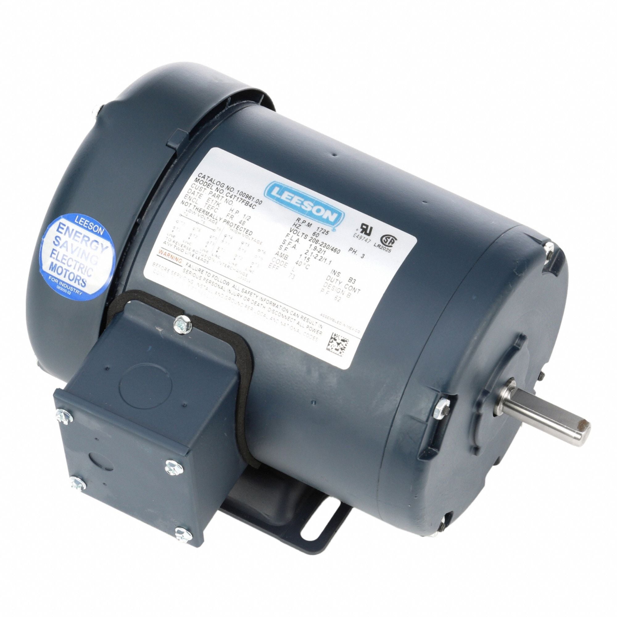 LESSON 10096100 General Purpose Motor 230/460V 18 lb