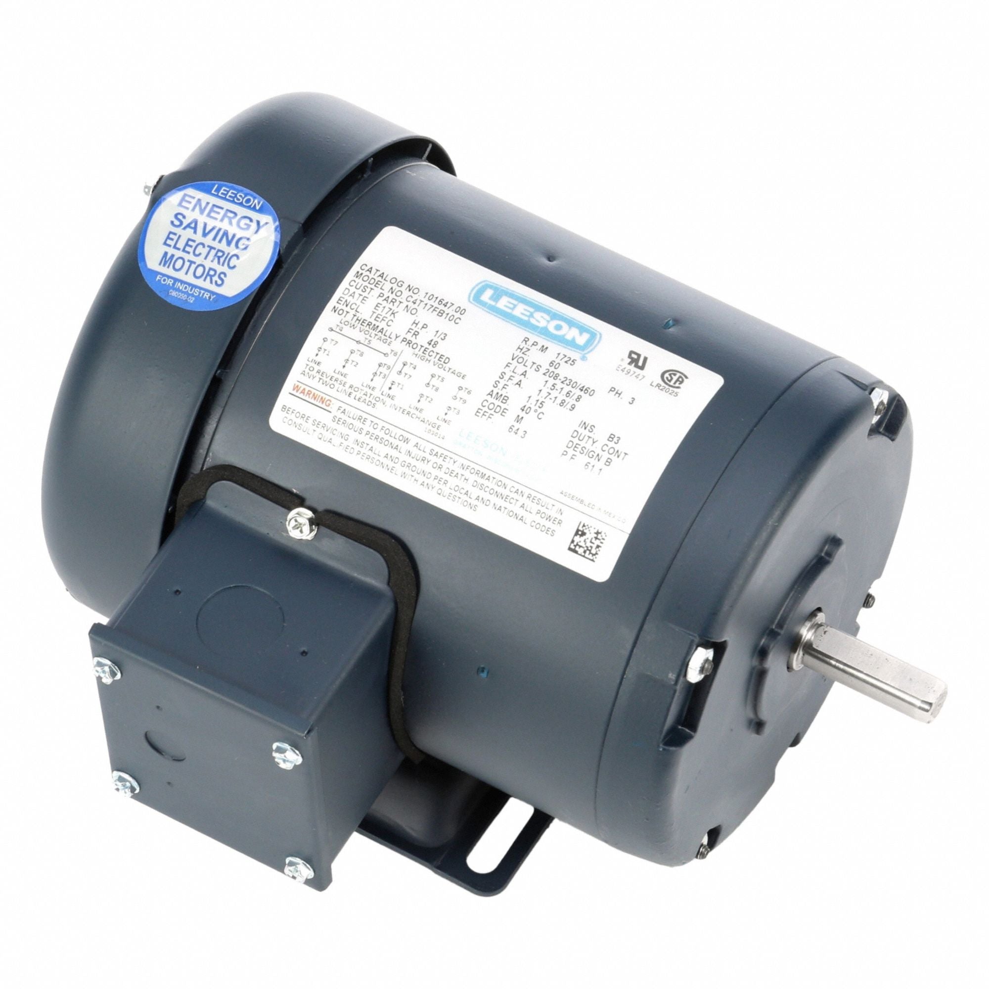 LESSON 10164700 General Purpose Motor 230/460V 16 lb