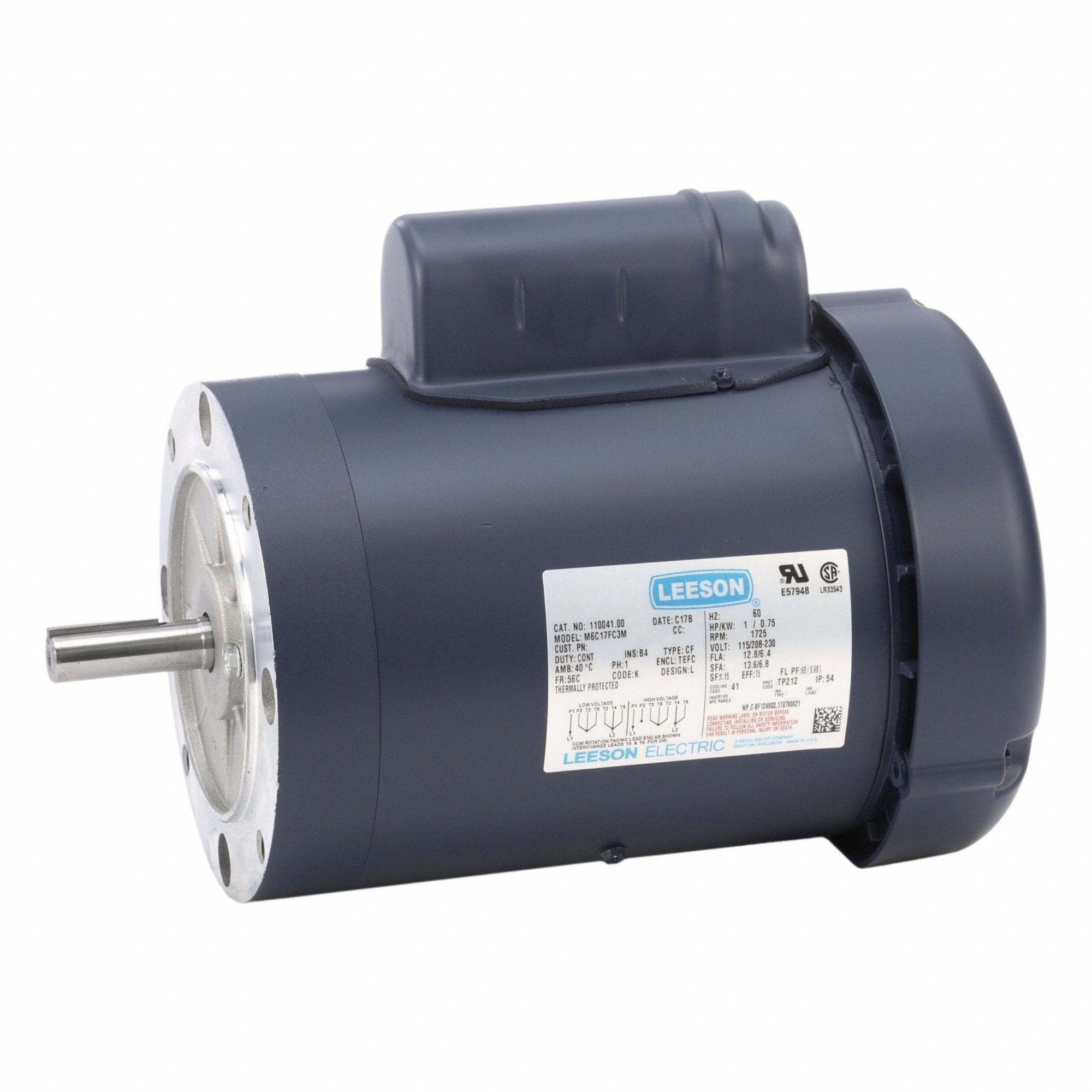 LESSON 11004100 General Purpose Motor 115/230V 32 lb