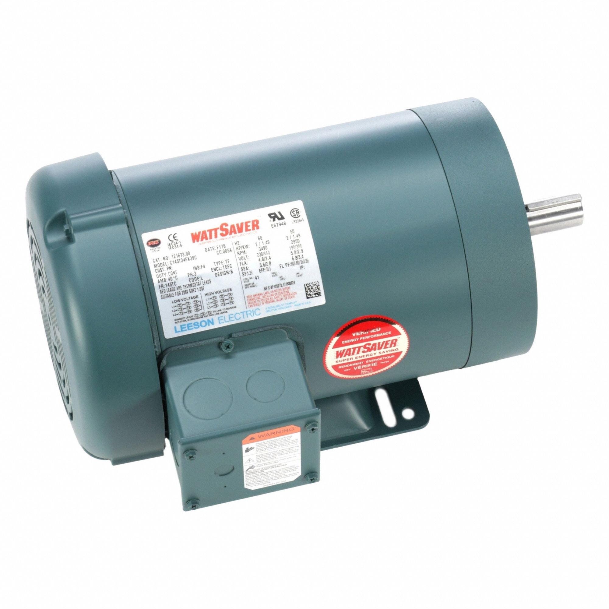 LESSON 12167300 General Purpose Motor 230/460V 44 lb