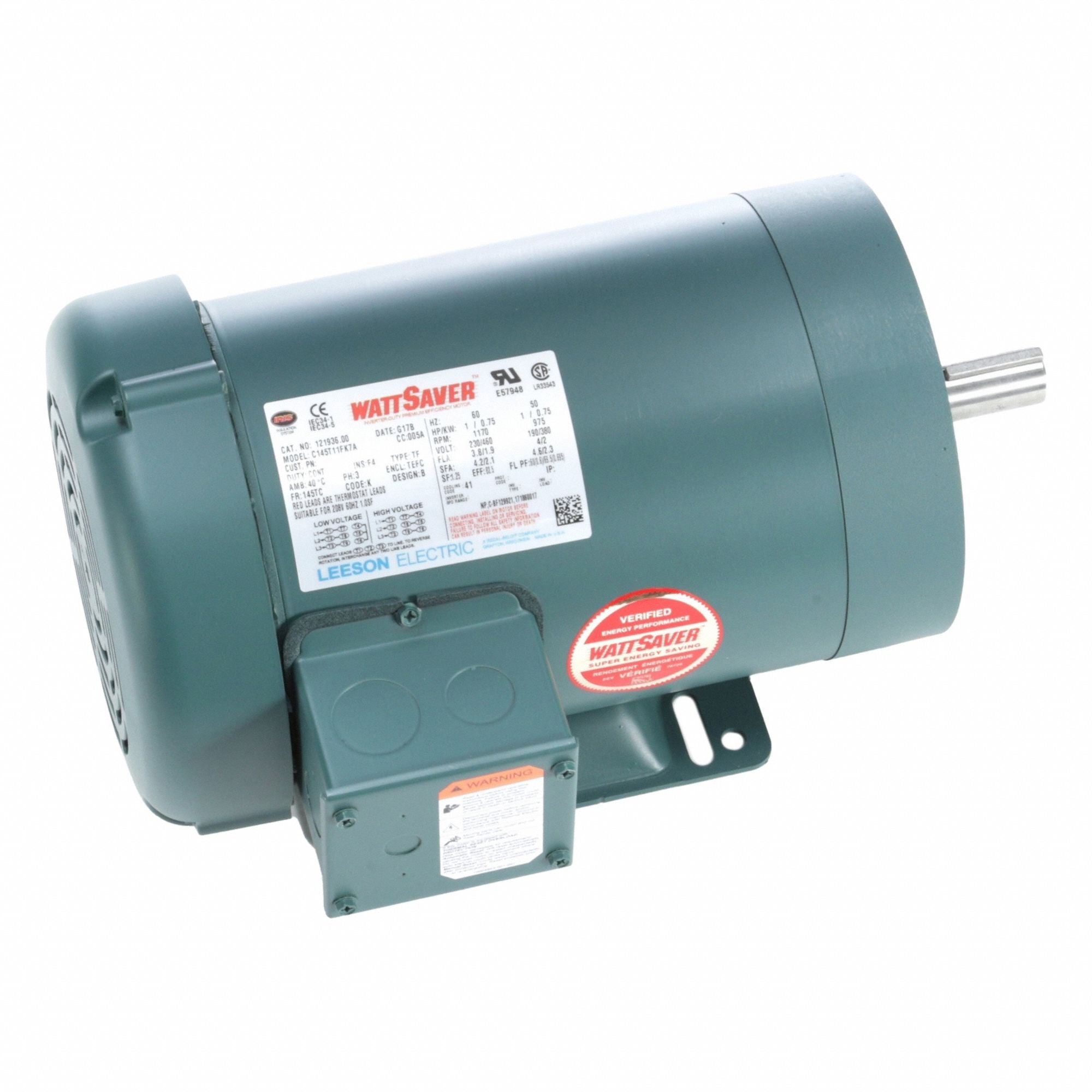 LESSON 12193600 General Purpose Motor 230/460V 44 lb