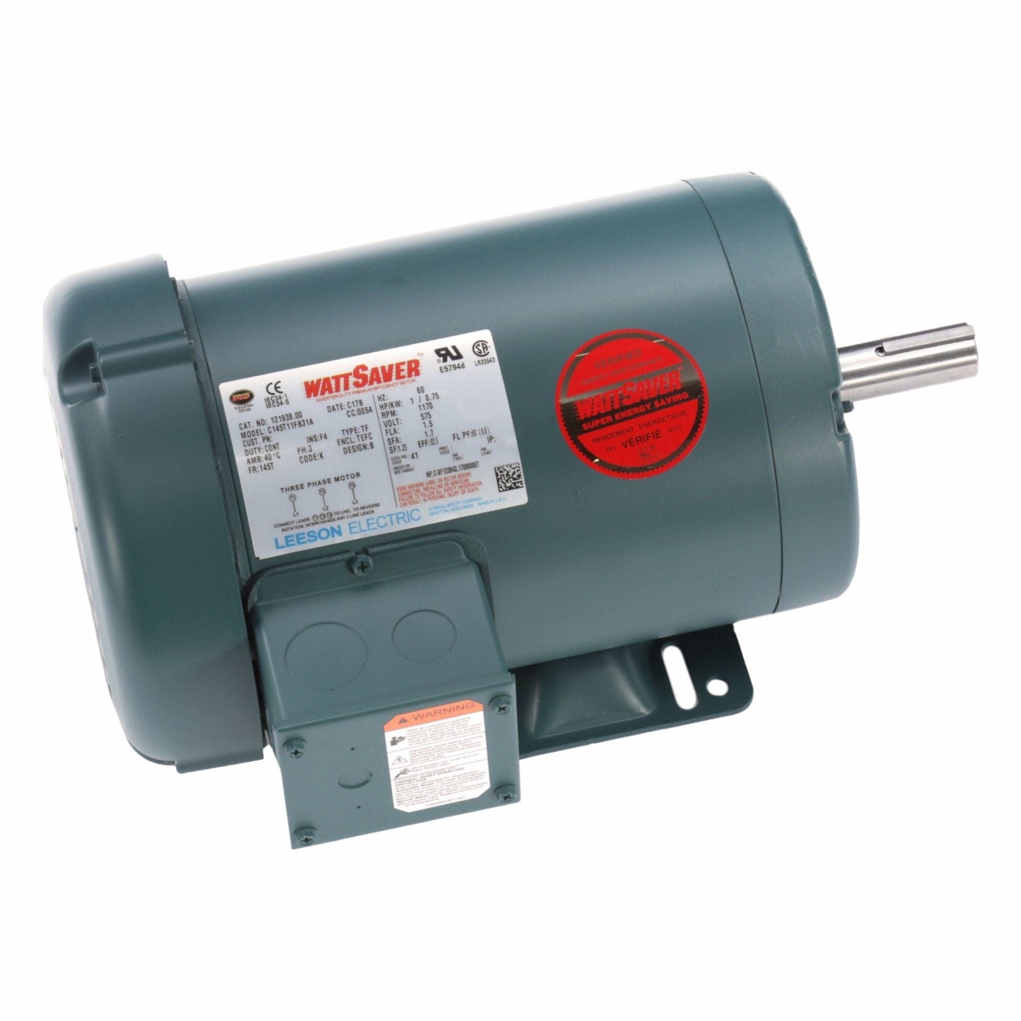 LESSON 12193800 General Purpose Motor 575V 47 lb