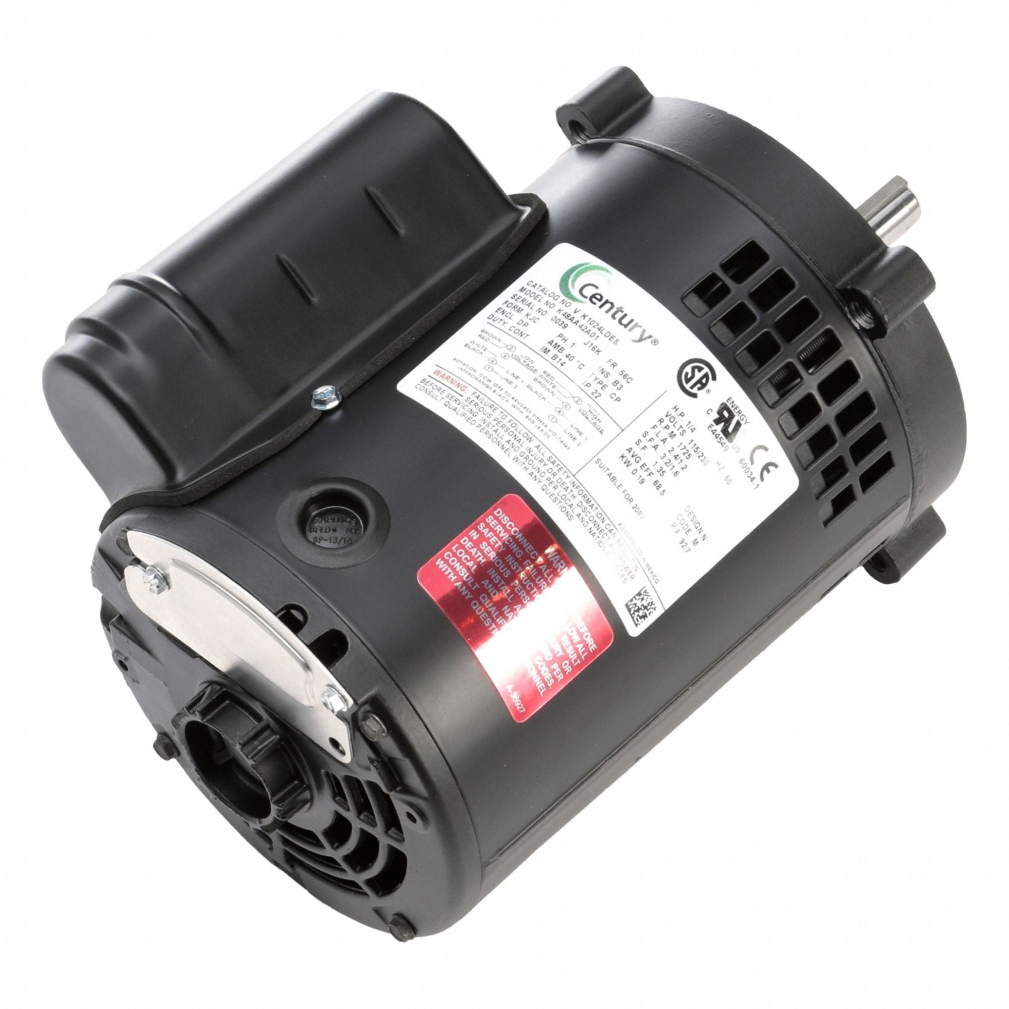 CENTURY K1024LDES General Purpose Motor 115/230V 21 lb
