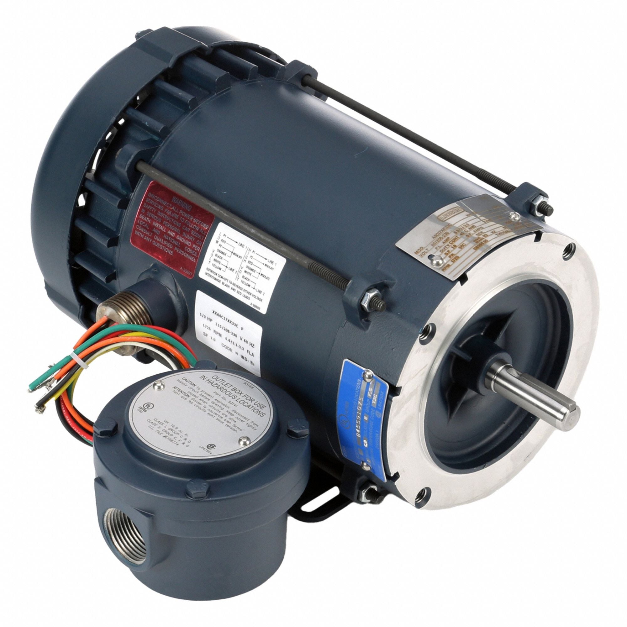 LESSON 11660600 Hazardous Location Motor 1701/1800 RPM