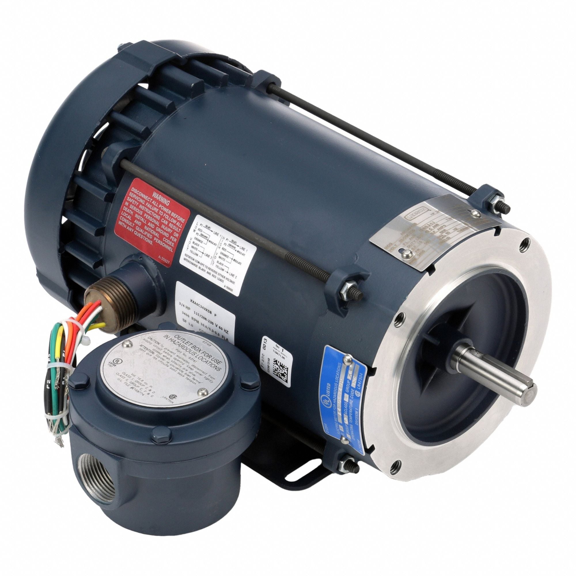 LESSON 11661100 Hazardous Location Motor 3001/3600 RPM