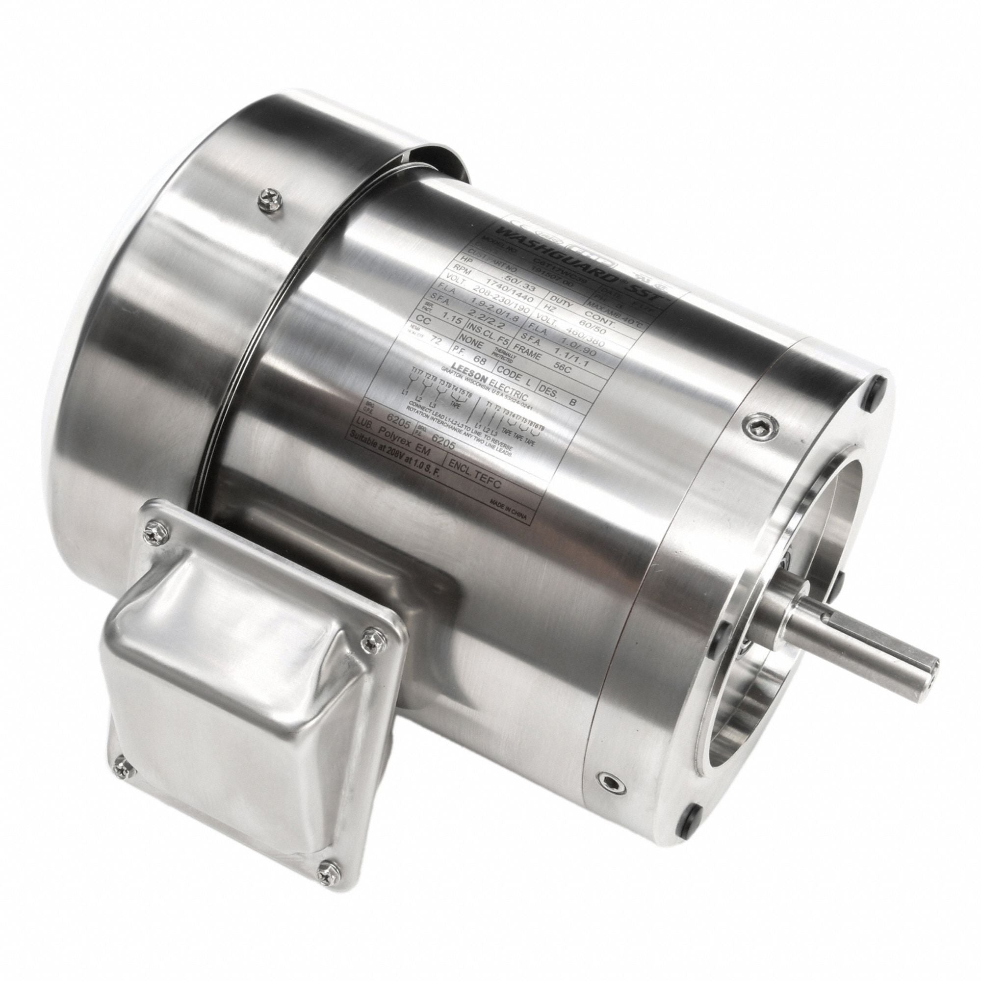 LESSON 19150700 Washdown Motor 230/460V AC 11 1/8 L