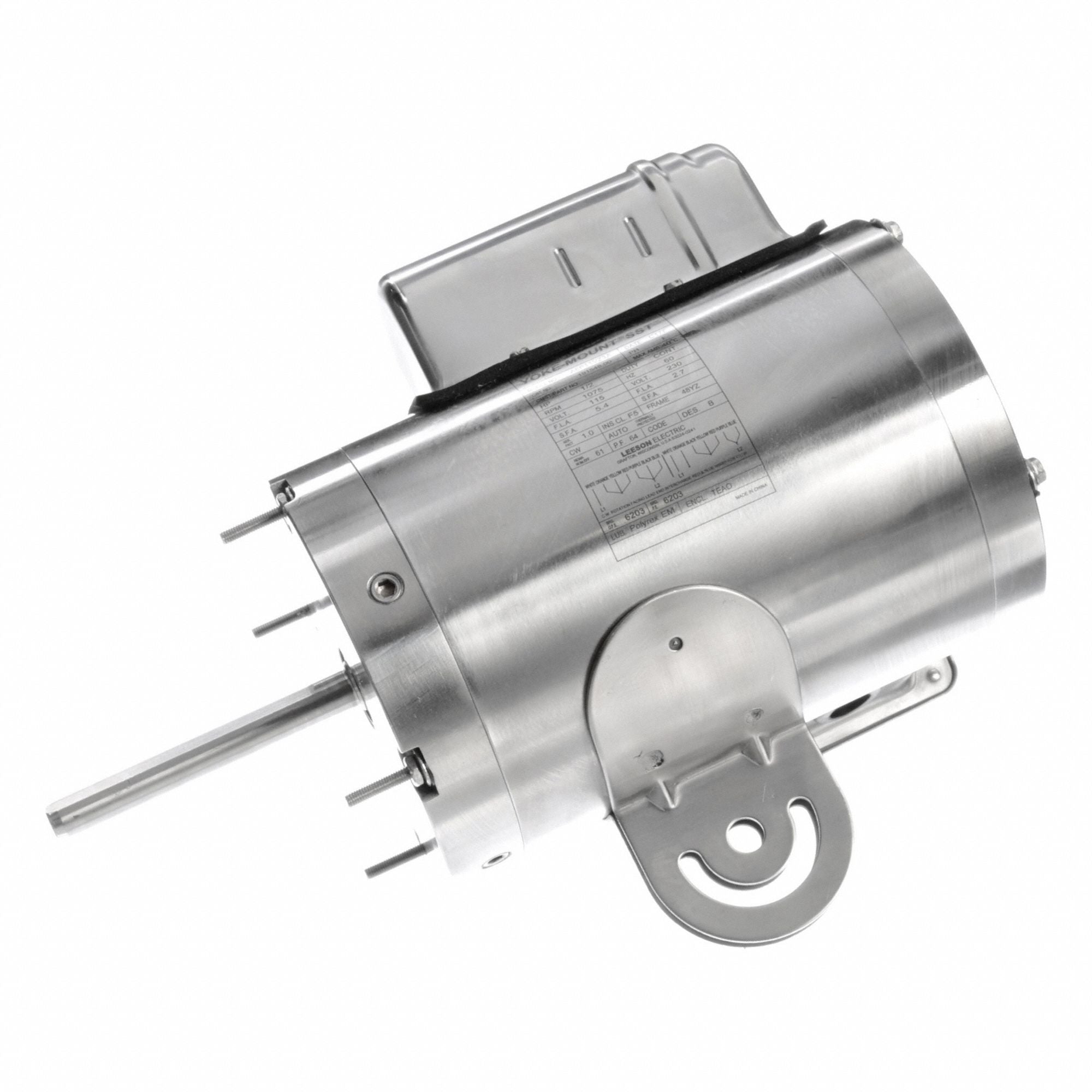 LESSON 19154800 Washdown Motor 115/230V AC 11 9/16 L