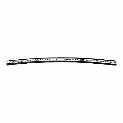 THUNDERBLAST MT11075100 Abrasive Blasting Hose 100 ft 175 psi