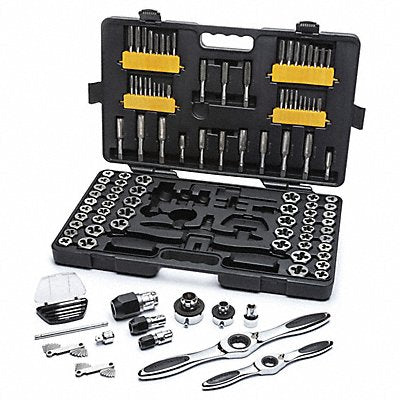 GEARWRENCH 82812 Tap/Die Set 114pc SAE/Metric NPT