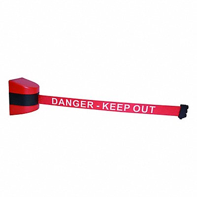 GRAINGER 828LJ7 Wall Mounted Retractable Belt Barrier 2