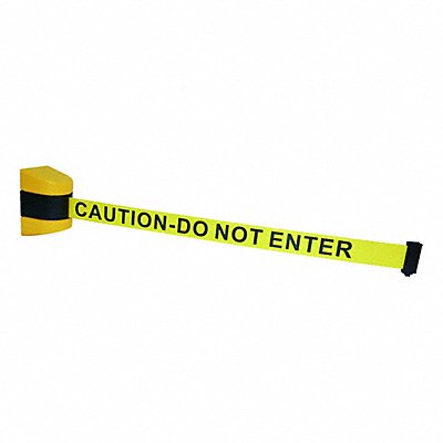 GRAINGER 828LK1 Wall Mounted Retractable Belt Barrier 2