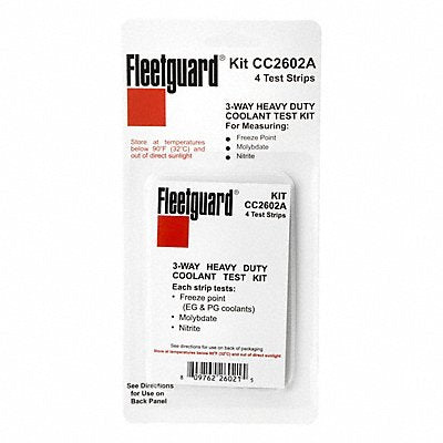 FLEETGUARD CC2602A Coolant Test Strips