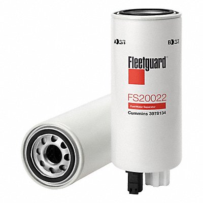 FLEETGUARD FS20022 Fuel Filter Spin On/Fuel Cartrg Kit