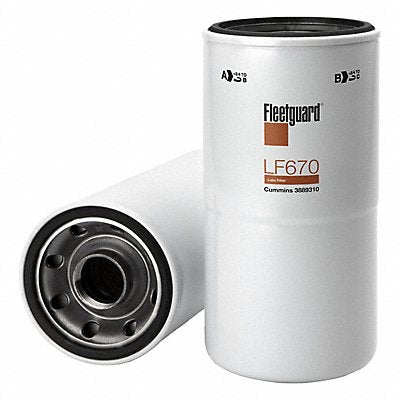 FLEETGUARD LF670 Oil Filter Cellulose Spin On