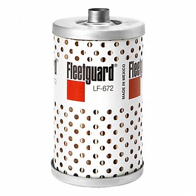 FLEETGUARD LF672 Oil Filter Cellulose Cartrg Metal