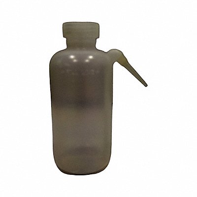 GRAINGER 832J93 Wash Bottle 500 mL Cap. Plastic PK4