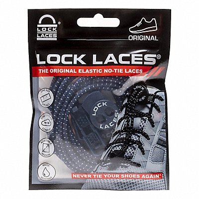 LOCK LACES NVY48 Safety Shoe Laces Navy 48 L PR