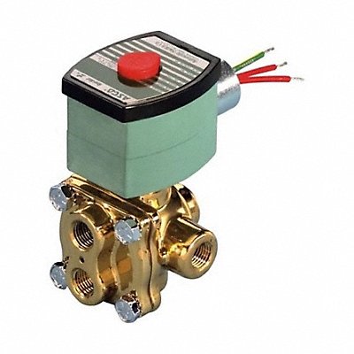 REDHAT 8342G501 Solenoid Valve Brass Air Inert Gas 1/4