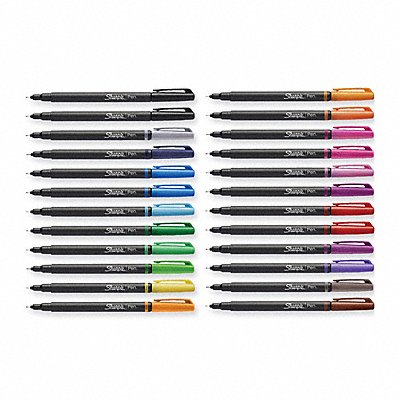 SHARPIE 1983967 Pen Set Assorted Felt-Tip PK24