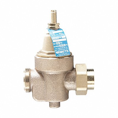 WATTS 34LFN55BUM1 Water Pressure Reducing Valve 3/4 In.