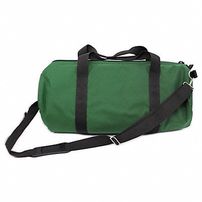 GRAINGER 84414BAGONLY Duffel Bag Oxygen 21-1/2 W x8 In Dia Grn