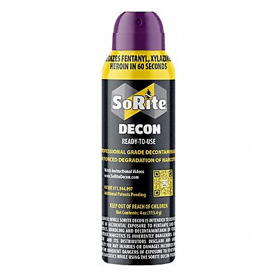 SORITE SRDBOV3 Decontaminant Cleaner 3 oz Sz PK24
