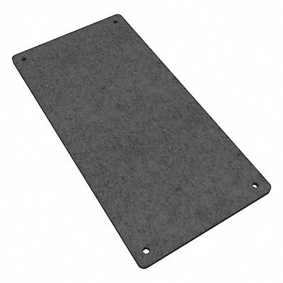 SCREENFLEX AWP248PCHR Acoustic Panel Straight Dark Gray