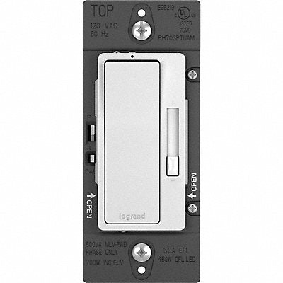 PASS  SEYMOUR RH703PTUWAMCC4 Lighting Dimmer White 120V AC
