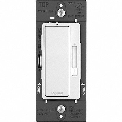 PASS  SEYMOUR RHCL453PWAMCC4 Lighting Dimmer White 120V AC