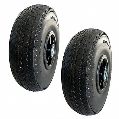 MARATHON 2370 Caster Wheels 10 dia 200 lb Black PR