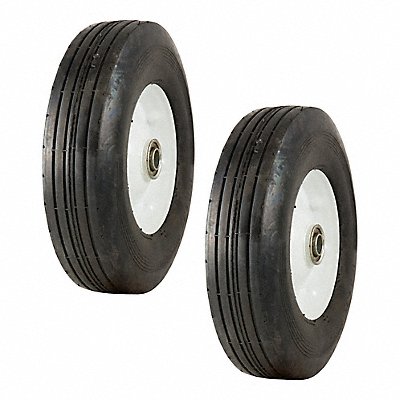 MARATHON 2611 Caster Wheels 10 dia 450 lb Black PR