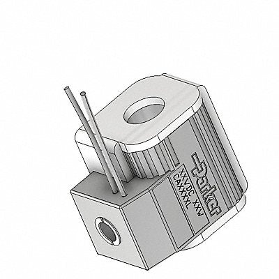 PARKER CAS012L Valve Solenoid Coil 12VDC 18 W