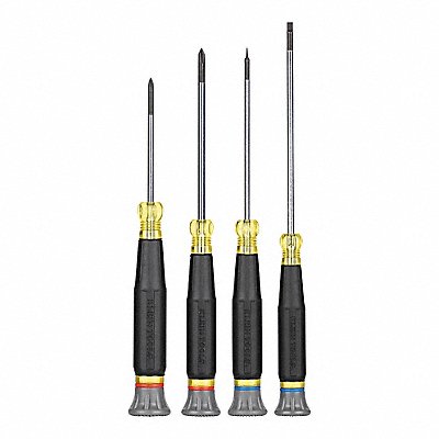 KLEIN TOOLS 85615 Precision Screwdriver Set 4 Pc