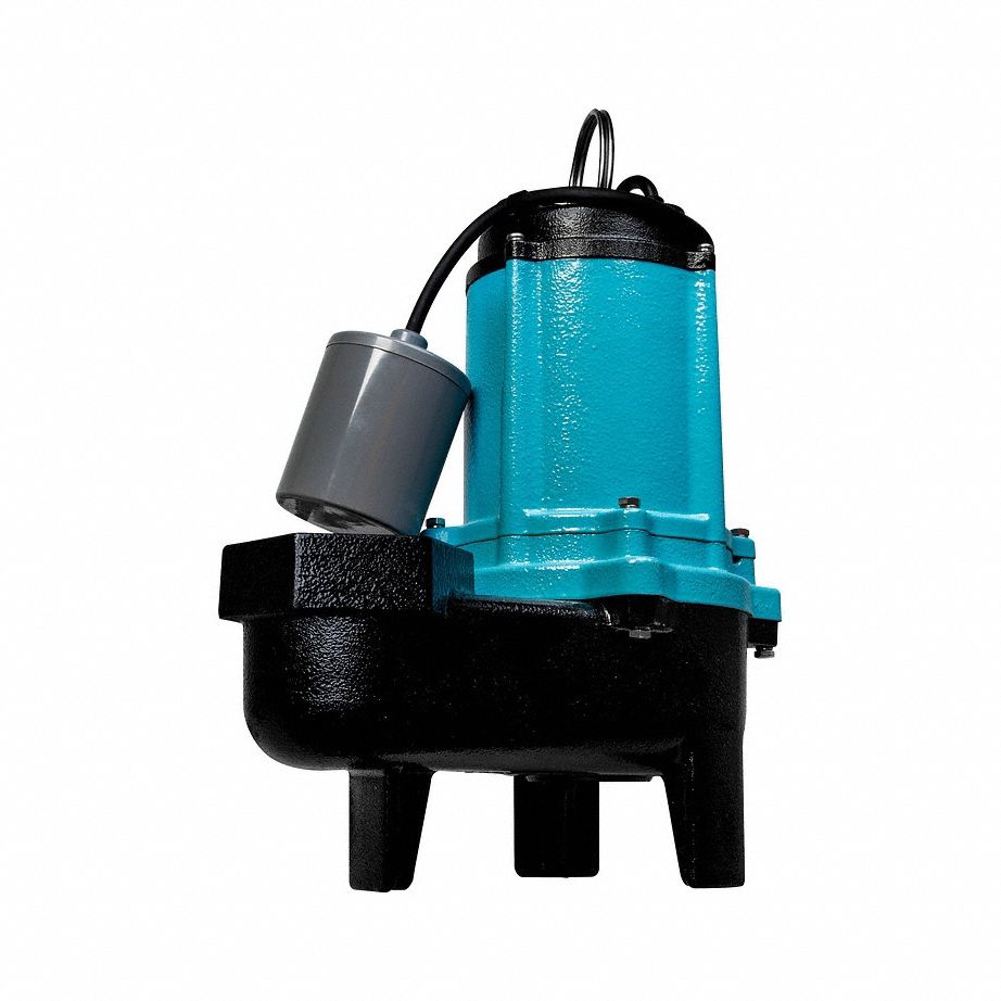 LITTLE GIANT 10SCCIARF Sewage Ejector Pump 20ft 0.5hp 115VAC