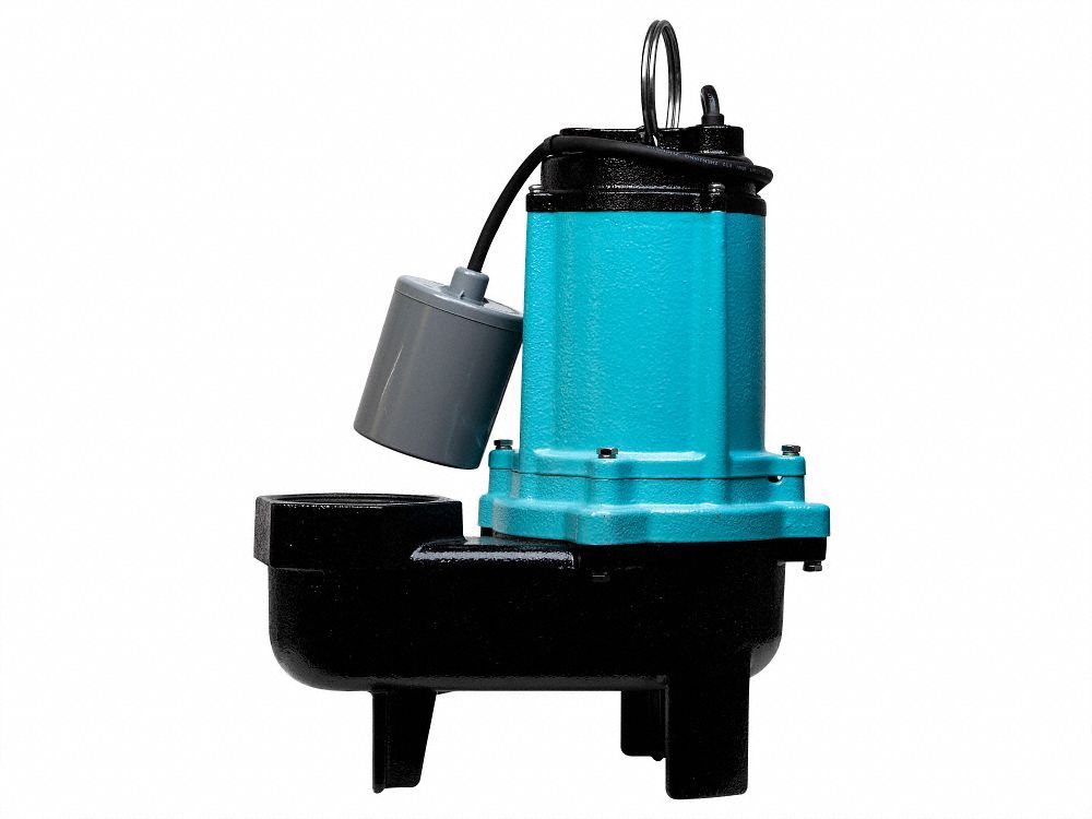 LITTLE GIANT 10SCCIM Sewage Ejector Pump 50ft 0.5hp 115VAC