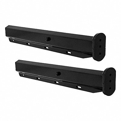 BUYERS PRODUCTS 85930010 Mudflap Hanger Black Steel