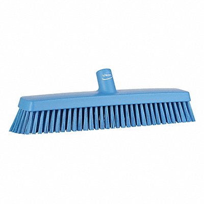 VIKAN 31753 Broom Head Blue Soft/Stiff Combination