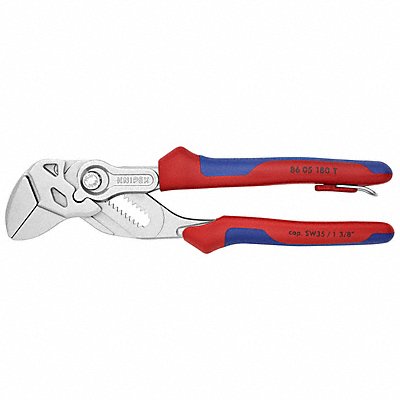 KNIPEX 8605180TBKA Plier Wrench 7-1/4 L