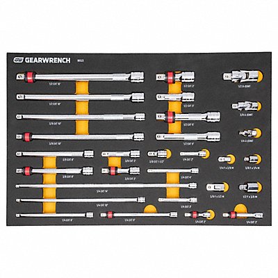 GEARWRENCH 86523 Modset 1/4 3/8 1/2 Drive Tool Set 29PC