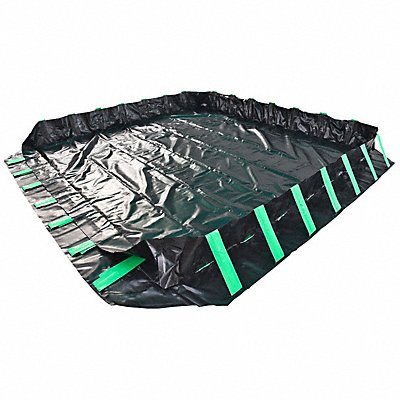 ULTRATECH 8695 Ultra-Containment Berm Black/Green 40 ft