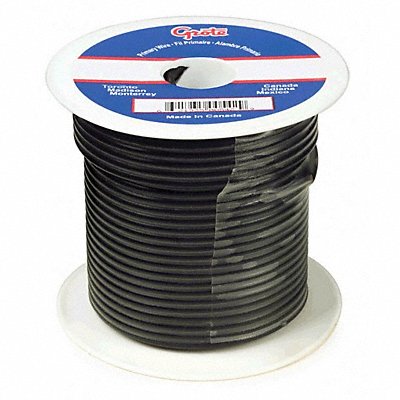 GROTE 893002 Primary Automotive Wire 25ft L 60V Black