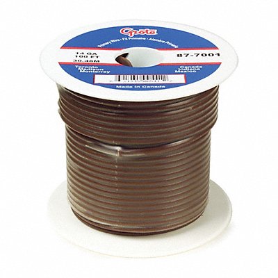 GROTE 898001 Primary Automotive Wire 25ft L 60V Brown