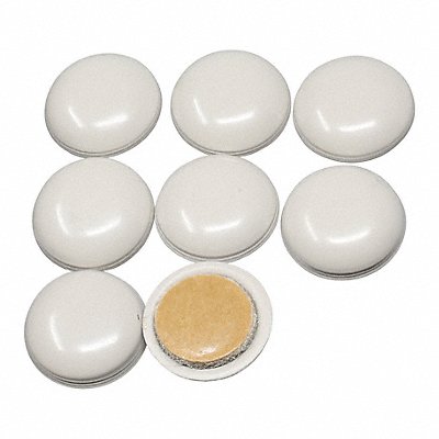 MASTER Castor 87001 Furniture Glide Self-Stick Round 3/4 PK8