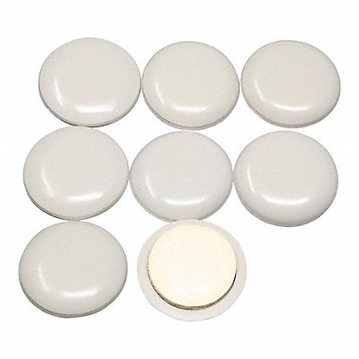 MASTER Castor 87002 Furniture Glides Self-Stick Round 1 PK8