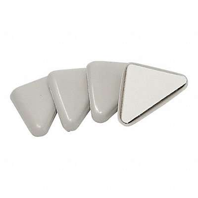MASTER Castor 87004 Furniture Glide SelfStck Triangle 2 PK4