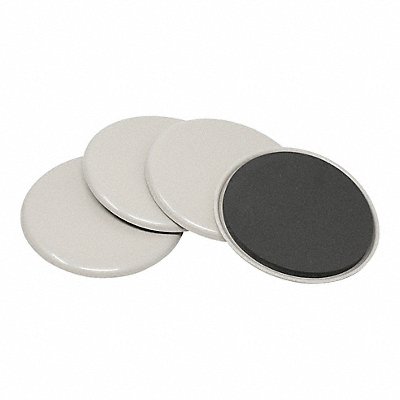 MASTER Castor 87007 Furniture Glides Non-Adhesive Rd 5 PK4